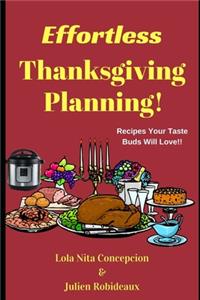 Effortless Thanksgiving Planning!