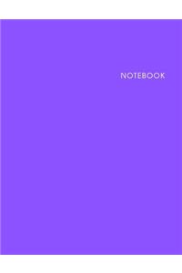 Notebook Purple Cover