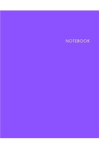 Notebook Purple Cover