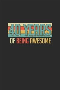 40 Years Of Being Awesome