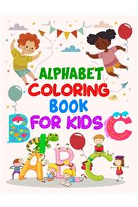 Alphabet Coloring Book For Kids