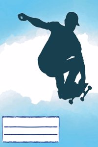 Skateboard Air Composition Notebook