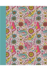 Journal: Dragons (Blue) 8x10 - Lined Journal - Writing Journal with Blank Lined Pages
