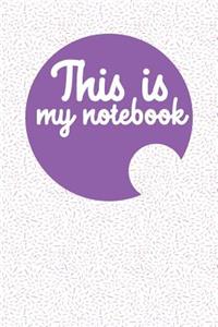 This Is My Notebook
