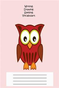 Writing. Drawing. Spelling. Vocabulary.