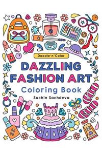Doodle N Color Dazzling Fashion Art