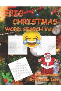 Epic Christmas Word Search Vol.6: 40 Large Print Puzzles (Christmas Book)