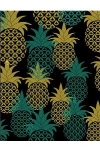 Cute Pineapple Composition Book