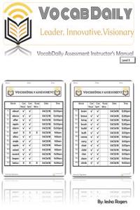 Vocabdaily Instructor's Manual Level 5