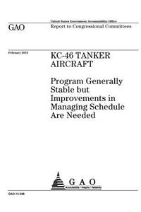 KC-46 tanker aircraft
