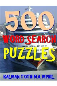 500 Word Search Puzzles