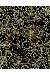 Bullet Journal Notebook Flower Pattern 6