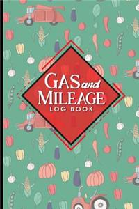 Gas & Mileage Log Book