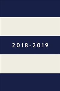 2018-2019, Daily Monthly & Weekly Academic Student Planner - 2018-2019