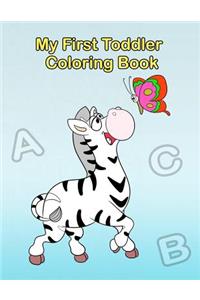 My First Toddler Coloring Book
