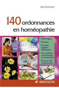 140 Ordonnances En Homéopathie