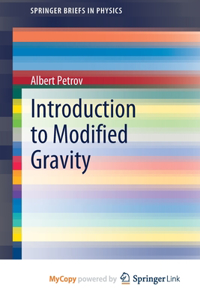 Introduction to Modified Gravity