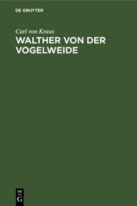 Walther Von Der Vogelweide