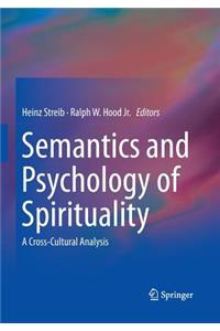 Semantics and Psychology of Spirituality