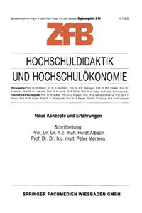 Hochschuldidaktik Und Hochschulökonomie