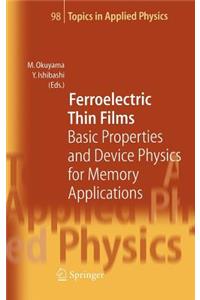 Ferroelectric Thin Films