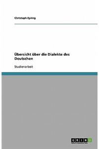 Übersicht Über Die Dialekte Des Deutschen