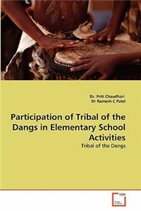 Participation of Tribal of the Dangs in Elementary School Activities