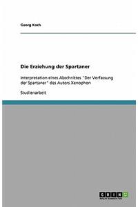 Die Erziehung der Spartaner