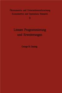 Lineare Programmierung Und Erweiterungen