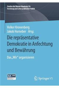 Die Repräsentative Demokratie in Anfechtung Und Bewährung