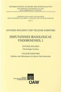 Disputationes Iranologicae Vindobonensis, I.