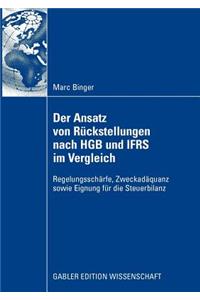 Der Ansatz von Rückstellungen nach HGB und IFRS im Vergleich