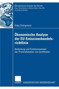 Ökonomische Analyse Der Eu-Emissionshandelsrichtlinie