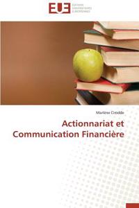 Actionnariat Et Communication Financière
