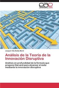Análisis de la Teoría de la Innovación Disruptiva