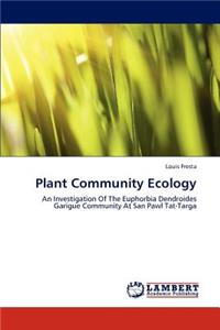 Plant Community Ecology