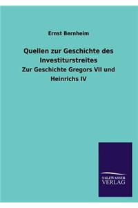 Quellen zur Geschichte des Investiturstreites