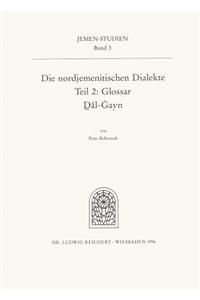 Die Nordjemenitischen Dialekte (Glossar)
