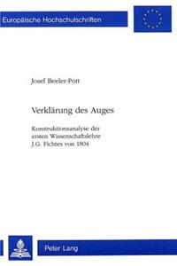 Verklaerung Des Auges