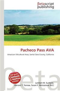 Pacheco Pass Ava