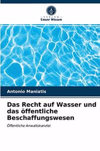 Das Recht auf Wasser und das öffentliche Beschaffungswesen