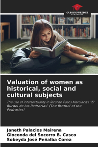Valuation of women as historical, social and cultural subjects