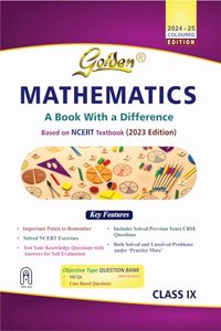 Mathematics with Sample Papers (Class - 9 Term 1 & 2) 1st Edition