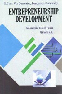 Entrepreneurship Development B.Com 5th Sem. Bangalore Uni.
