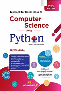 Computer Science with Python: Textbook for CBSE Class 11 (as per 2022-23 syllabus)