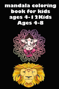mandala coloring book for kids ages 4-12