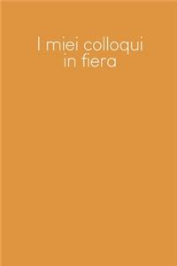 I miei colloqui in fiera