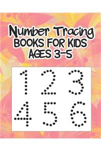 Number Tracing Books For kids Ages 3-5