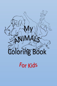 animal coloring book for kids