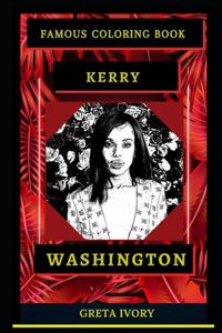 Kerry Washington Famous Coloring Book